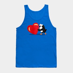 Penguins can fix your heart Tank Top